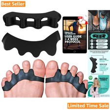 Gel Toe Spreaders for Men Women - Bunion Corrector S/M Size