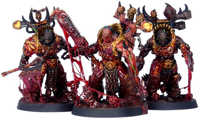 Warhammer 40K Chaos World Eaters of Khorne Exalted Eightbound