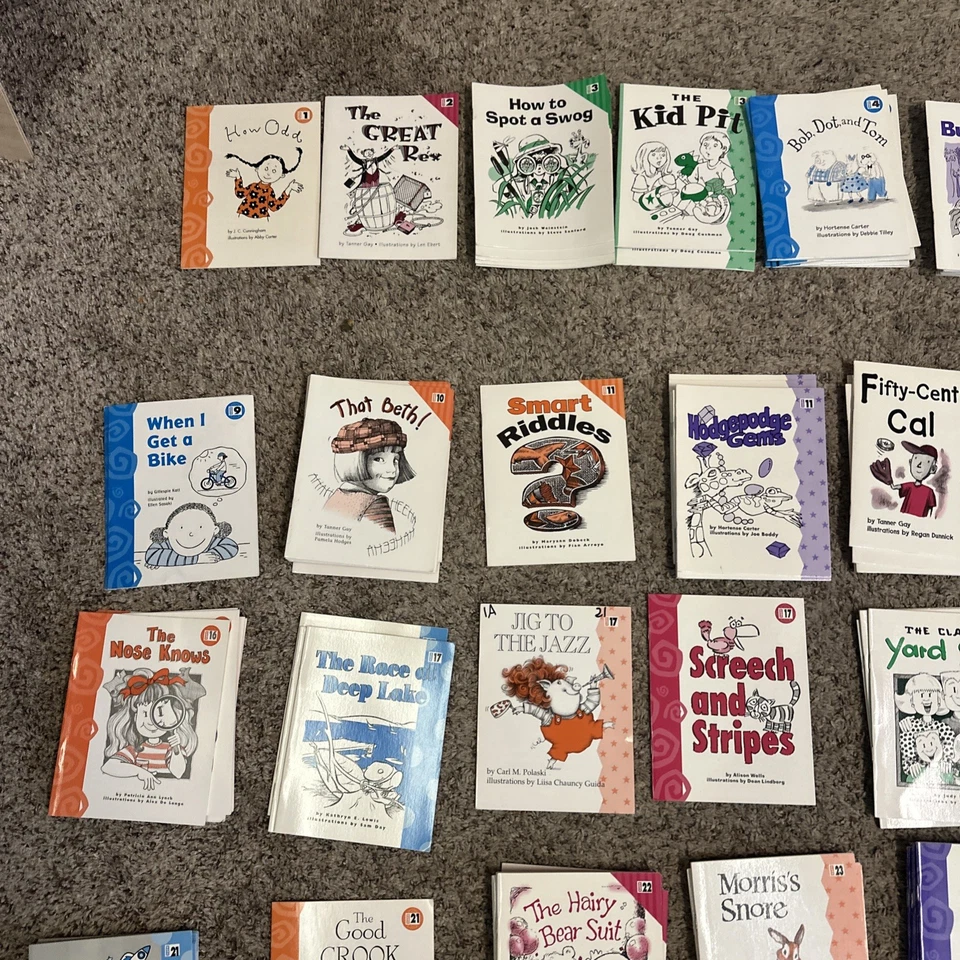 Phonics Practice Readers Grade 1 Lot 40 Titles & 150 + Books Harcourt Brace Foto 2 de 4