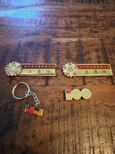 Taiwan ROC Veterans Delegate Badge Lot 2011 Centennial 100 Magnetic Keychain