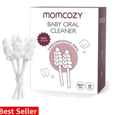 Baby Tongue Cleaner Gauze, Baby Toothbrush Disposable Oral Cleaner, Toddler T...