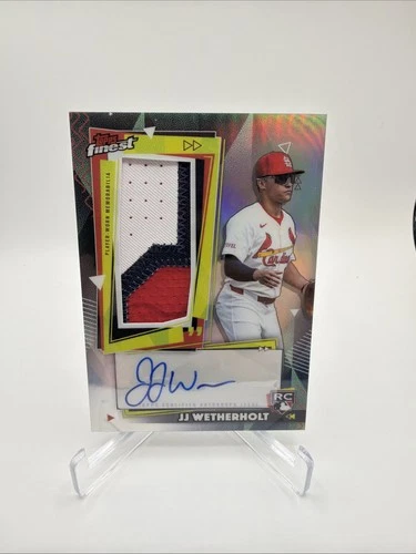 2026 Topps Finest JJ Wetherholt Base (RAW)