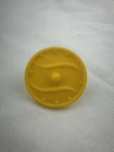 Vintage MOTU Sy Klone Shield 1984 Mattel Yellow Original Weapon Accessory Part