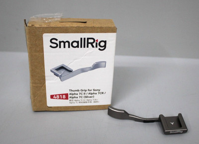 SMALLRIG 4818 Daumengriff für Sony Alpha 7C / 7CR 7C Silber NEU
