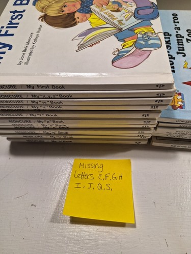 Lot of 25 A-Z My First Steps To Reading Alphabet Books Set Jane Belk Moncure - Picture 2 of 9
