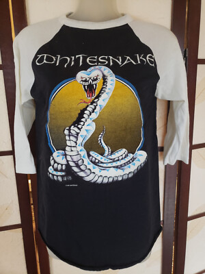 Whitesnake Tour 89 Shirt Vintage Vintage Whitesnake 1987 Concert