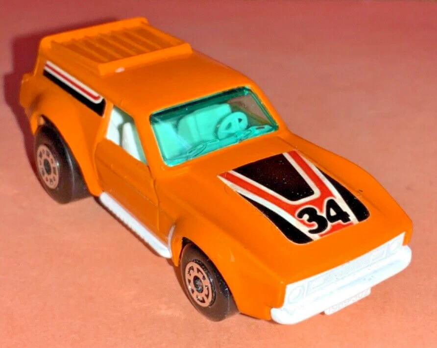 Vintage 1975 Matchbox 34 Vantastic- Orange & White - AS IS w/ Box - Image 3 of 4