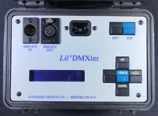 GODDARD DESIGN Lil' DMXter FD-DMX-1 DMX TRANSMITTER AND TESTER