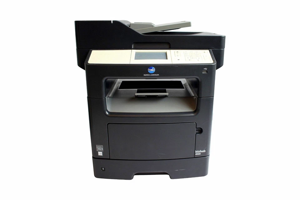 Konica Minolta bizhub 4020 A4 MFP Laserdrucker S/W USB / LAN / 47.147 Seiten