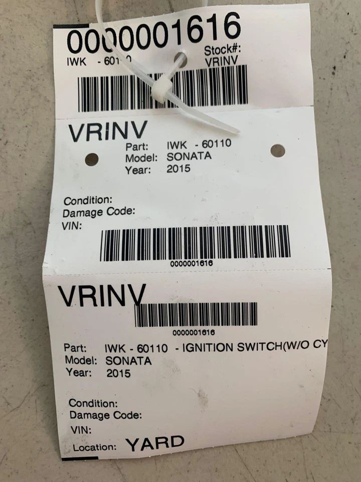 ✅ 2017 HYUNDAI SONATA ПЕРЕКЛЮЧАТЕЛЬ ЗАЖИГАНИЯ OEM - Изображение 2 из 2