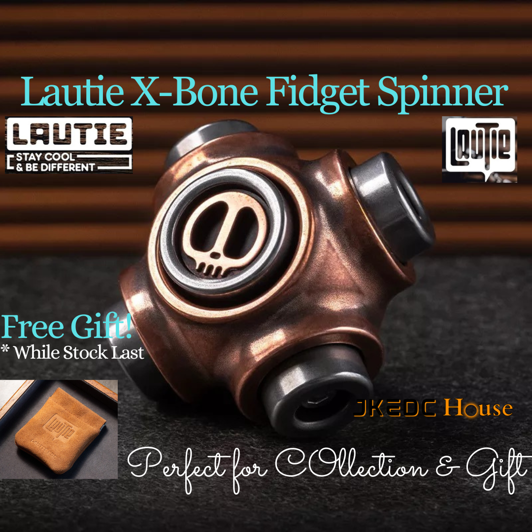 Lautie 2099 SAM X-BONE S.SteelHand Gyro EDC Fidget Spinner for