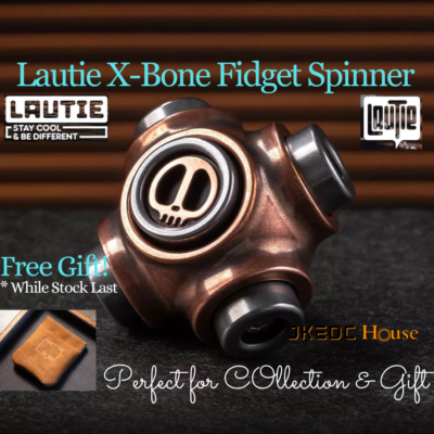 Lautie 2099 SAM X-BONE S.SteelHand Gyro EDC Fidget Spinner for