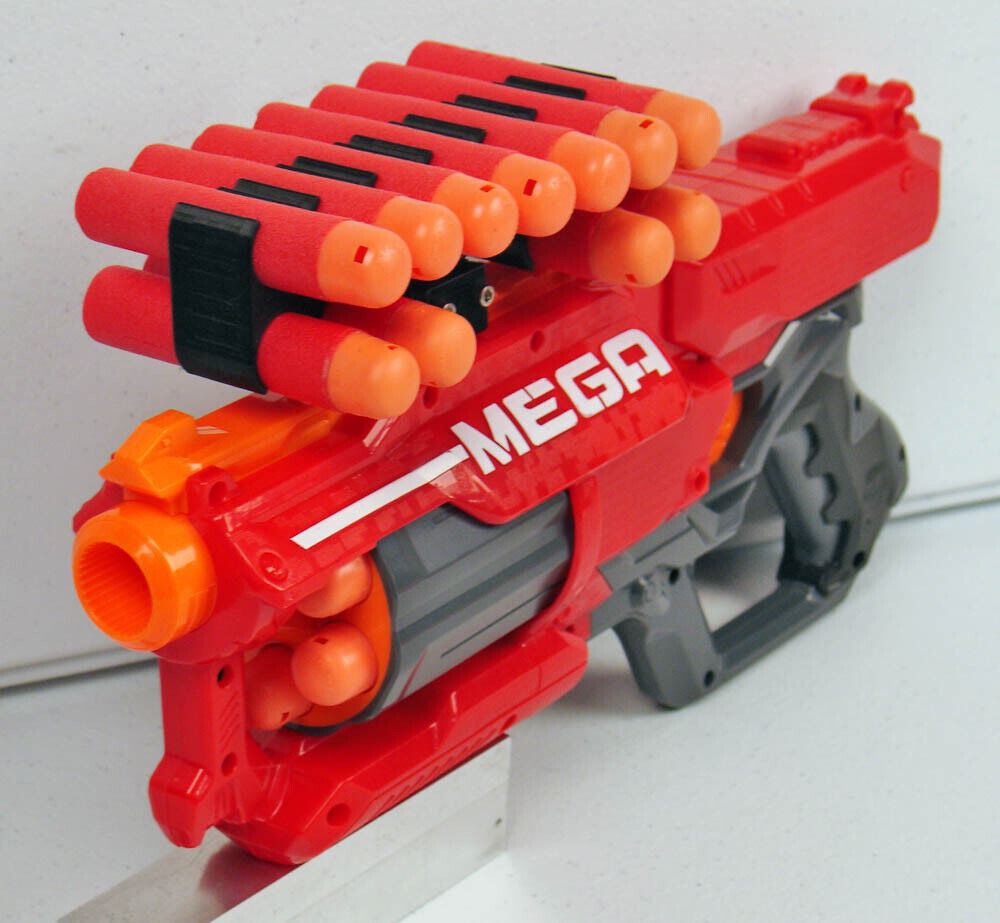 3D Printed 3 5 7 or 11 Round Mega Dart Holder for Nerf 