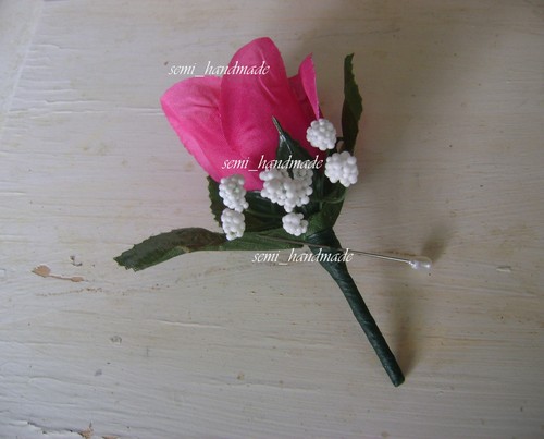 Rose Pin Boutonniere~Corsage~your choice~Groom~Best man~Prom~Wedding~Quinceanera - Picture 25 of 30