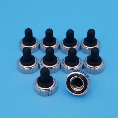 10Pcs 1/4'' Rubber Waterproof Cap for SH T80-T Standard Lever Mini Toggle Switch
