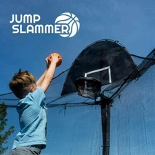 Trampoline Pro Jump Slammer Trampoline Basketball Hoop Attachment 