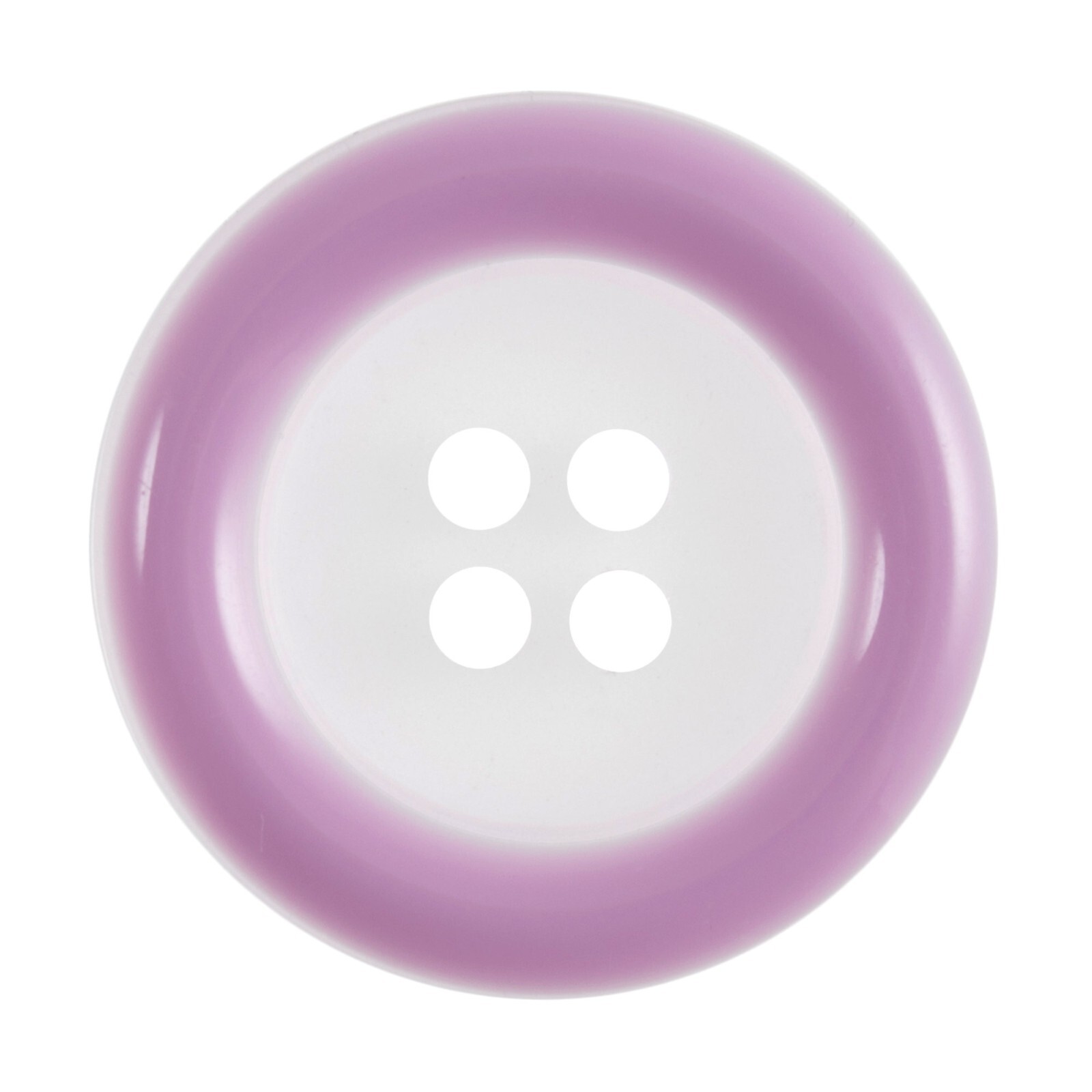 25mm Purple Round Polyester Buttons, 25mm 4 hole buttons x 13, g454525 14