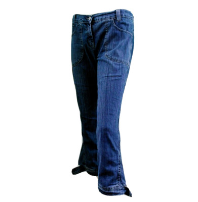 UNITED COLORS OF BENETTON Jeans Cimosato CAPRI ausgestellt mit Schnalle pre-loved Gr.42