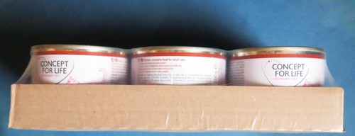 18 x WET CAT FOOD CANS - CONCEPT FOR LIFE - BRAND NEW IN ORIGINAL PACKAGING - Picture 3 of 3