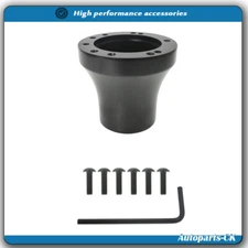 For Yamaha Golf Carts Steering Wheel Hub Adapter 5/6 Holes G1-G29 Black