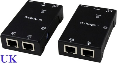 StarTech.com HDMI Video/Audio over CAT5e/CAT6 Ethernet-Extender mit Stromkabel