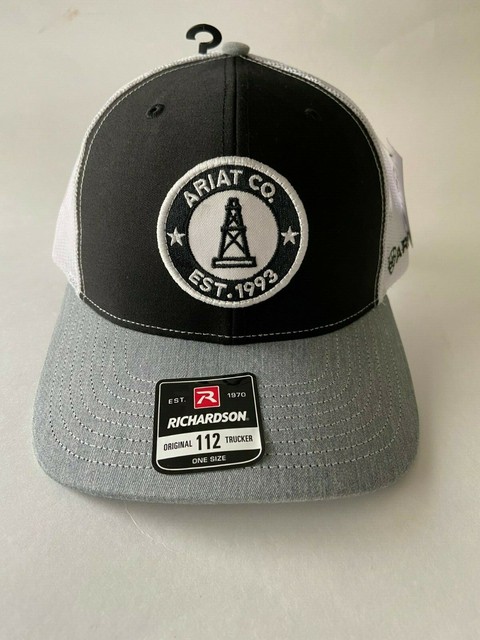 Ariat Hat Mens Baseball Cap Oil Derrick 