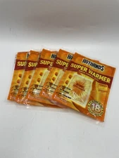 HotHands 18 Hour Super Hand & Body Warmer Air Activated Safe Natural Heat 5 Pack
