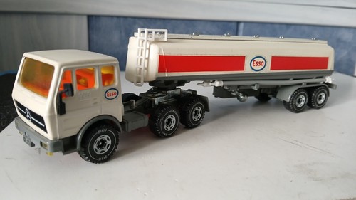 SUKI camion Mercedes SK ESSO 1/55 TRUCK LKW no box miniature 1/50 1/43 solido n