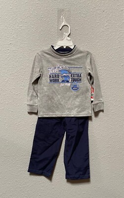 Fisher Price pants 2 pieces set Hard Work New retail $20.00