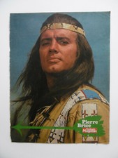 Pierre Brice "Winnetou" Autogramm signed A4 Magazinbild 