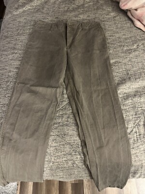 Dockers Alph(a) Slim Tapered Gray Pants Mens 33x32