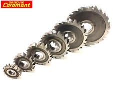 Frese a disco Sandvik Coromant in HSS-C30 Dentatura alternata Fianchi diritti