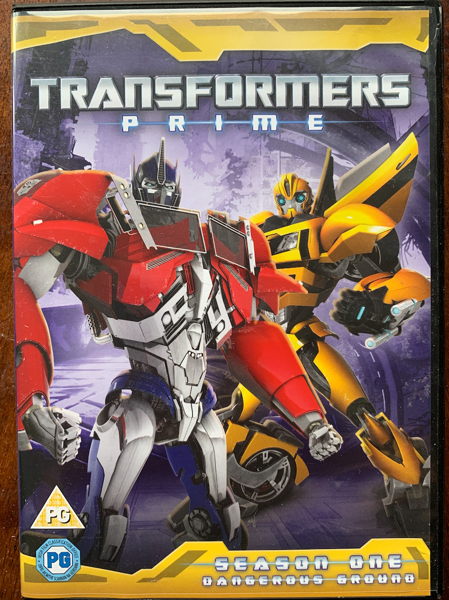 Transformers Prime Temporada 1 Dangerous Suelo DVD Animación Serie