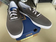 PICK SIZE/  Keds Women's Champion GRAY  Canvas Shoe