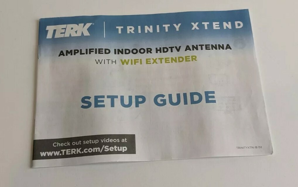 TERK Trinity Xtend Amplified Indoor HDTV Antenna with WiFi Extender eBay