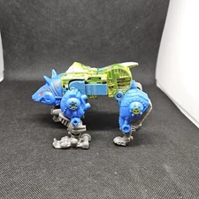 Hasbro Transformers Beast Wars Transmetals Rhinox Fox Incomplete Missing Horn