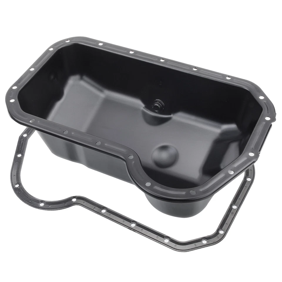 Cacerola de aceite del motor con junta para VW Jetta Golf Corrado Passat Rabbit Scirocco Cabrio Foto 2 de 4