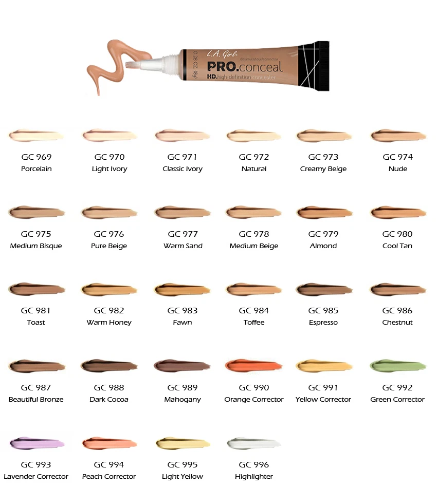 12 LA GIRL HD PRO Concealer / Conceal "Pick Your 12 color" *Joy's cosmetics* - Image 3 of 3