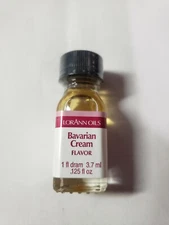 LorAnn Oils .125 fl oz Super Strength Flavoring Candy Food Flavor Bavarian Cream