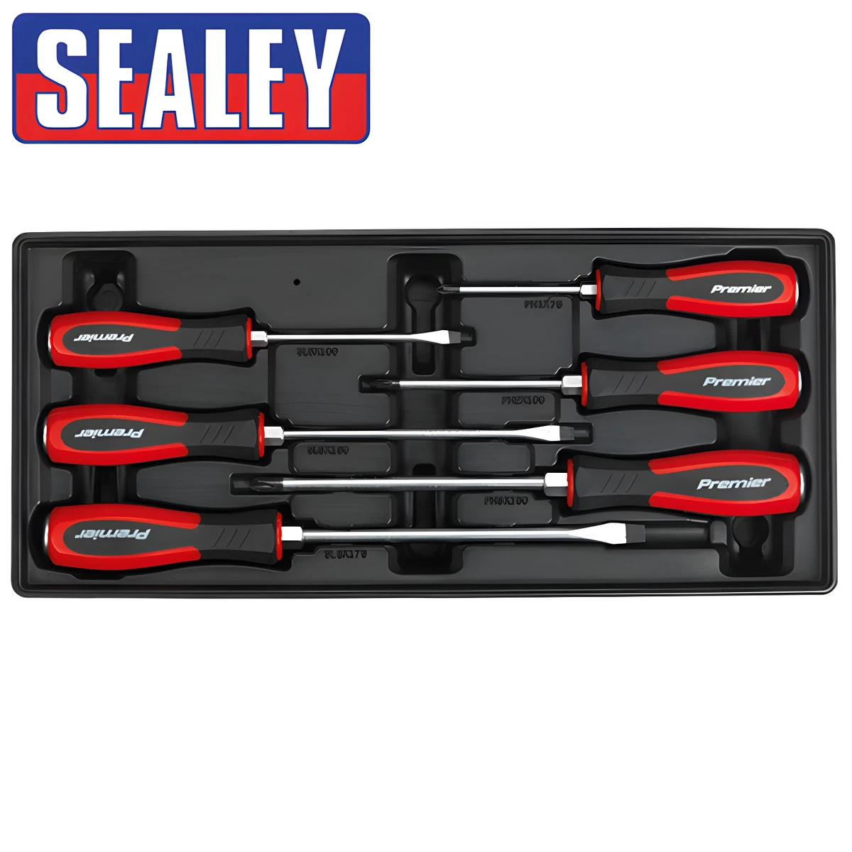 Screwdriver set with tray deals