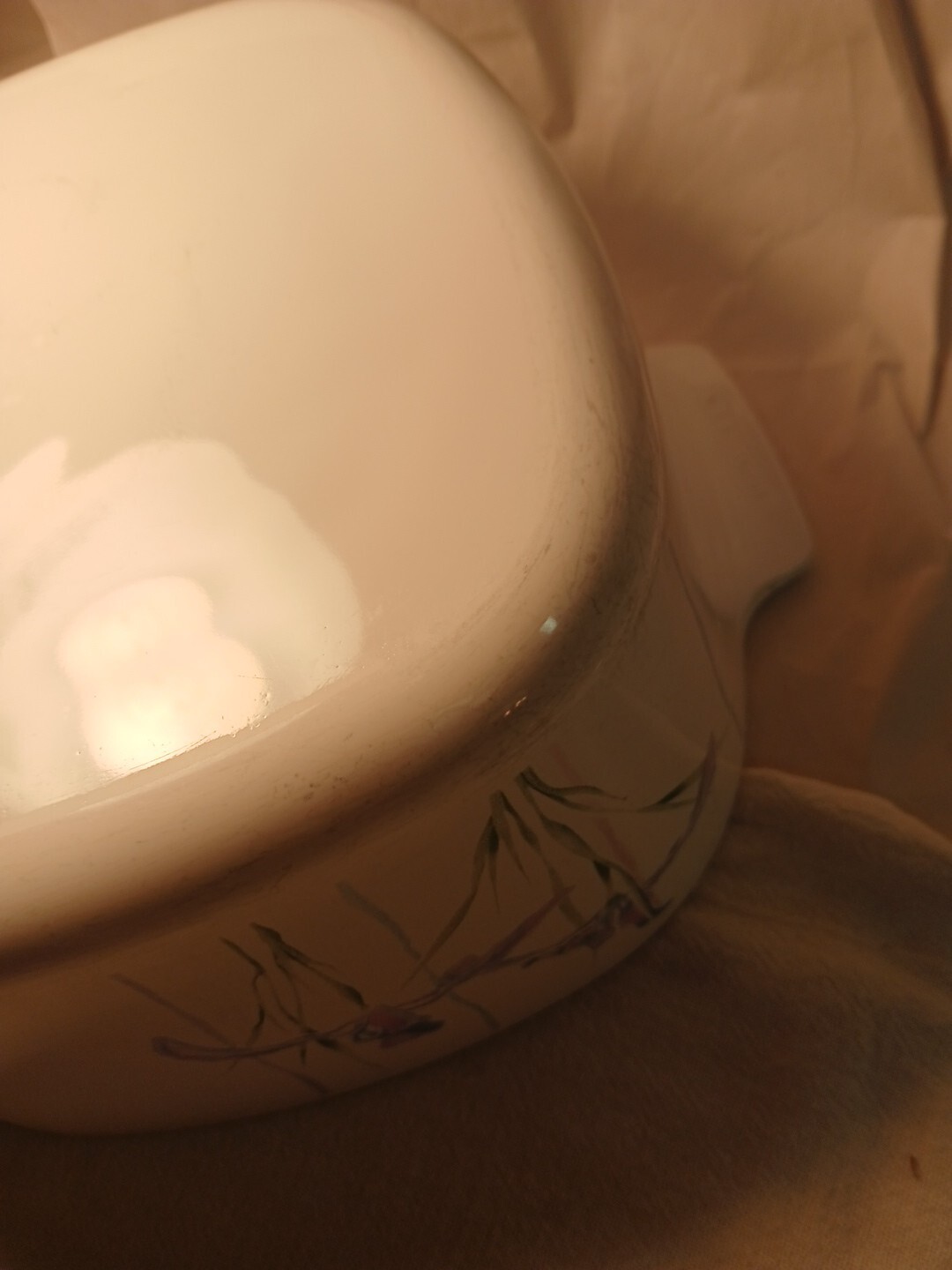 Corning Ware Shadow Iris A-3-B 3L (3 Quart) W/Lid Discontinued Pattern Vintage 