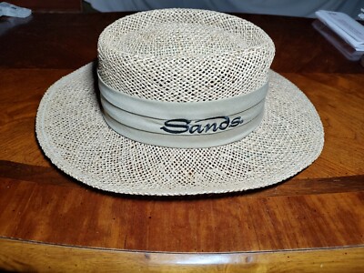 Pre-owned KANGOL SANDS Sraw Hat- Medium 
