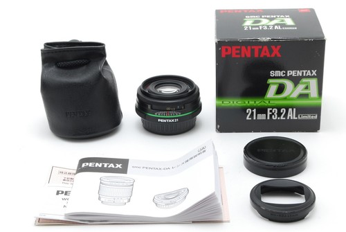 【MINT IN BOX】SMC PENTAX DA 21mm F3.2 AL Limited Wide Angle Lens BLACK From JAPAN - Picture 8 of 8