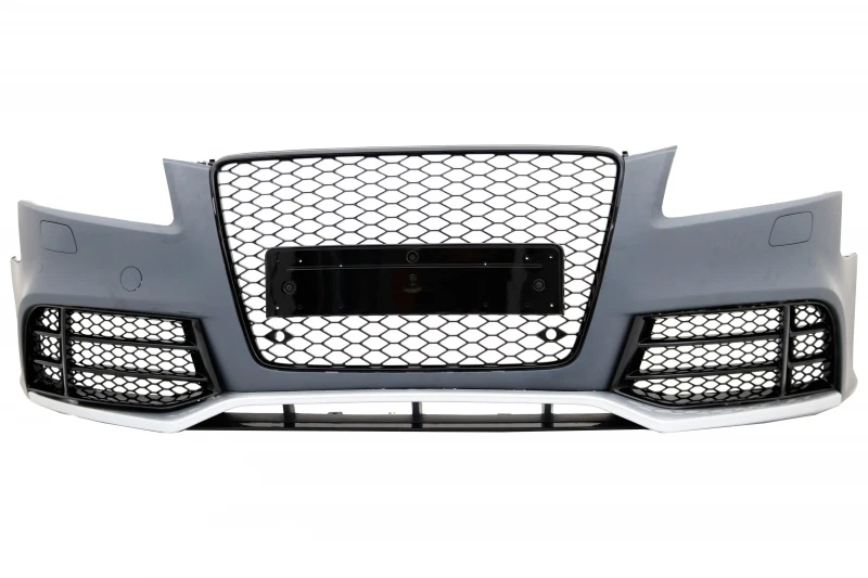 front bumper grille valance conversion set kit for 2008- 12  A5, S5 RS5 style - Изображение 2 из 4