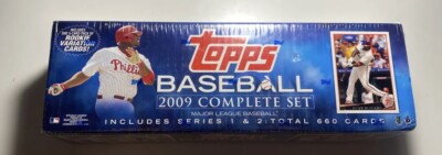 2009 Topps Baseball Factory Sealed Set w/ 5 Rookie Variations Cards