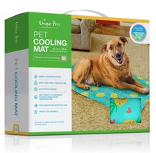 Unique Petz Pet Cooling Mat Large 24  x 36  Reversible/Indoor  Outdoor Use New