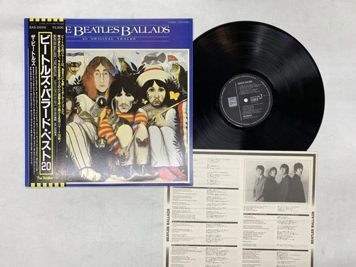 The Beatles Beatles Ballads Japan LP OBI [97489ER]