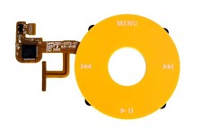 Yellow Click Wheel Flex for iPod Classic Video 5th and 5.5 gen 30gb 60gb 80gb