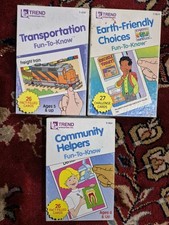 Trend Enterprises Inc Flash Cards Fun To Know Lot Of 3 Packs