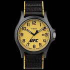 Timex Men's UFC Apex Yellow Dial 40MM Case Indiglo Light Fabric Strap Watch